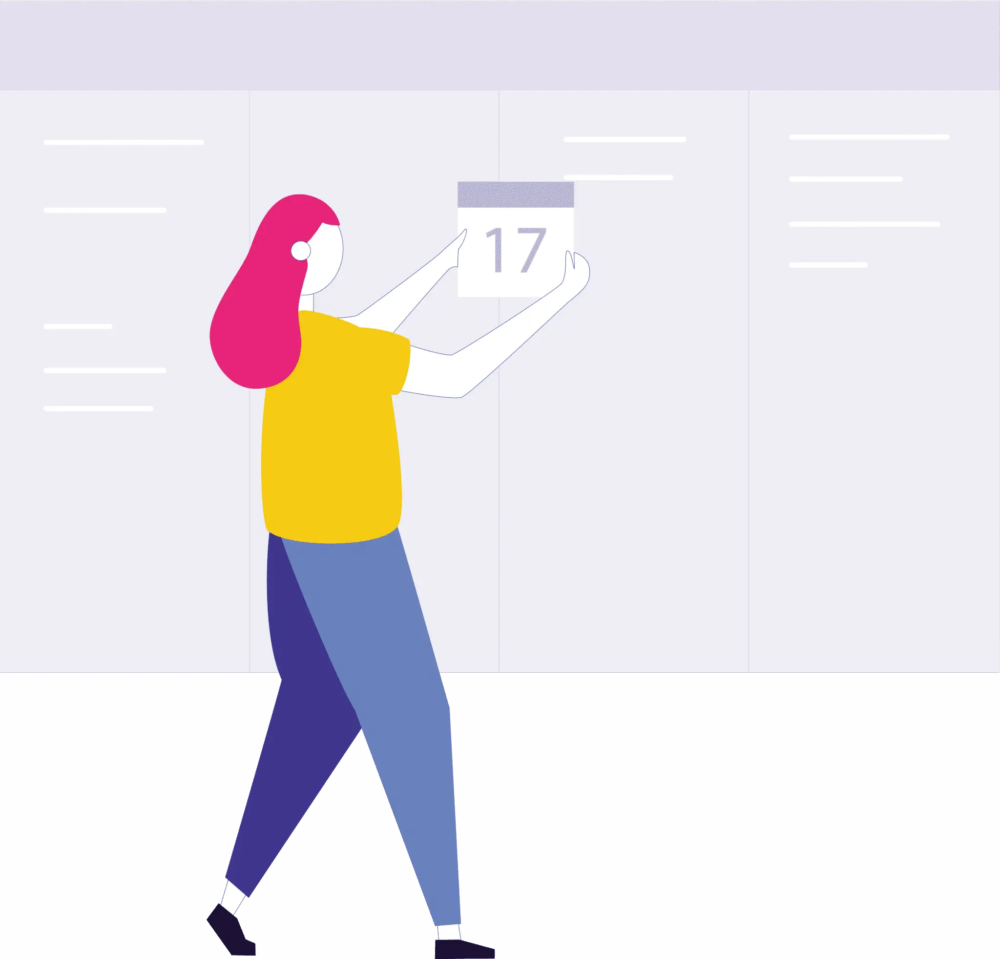 Pictogram organization load plan